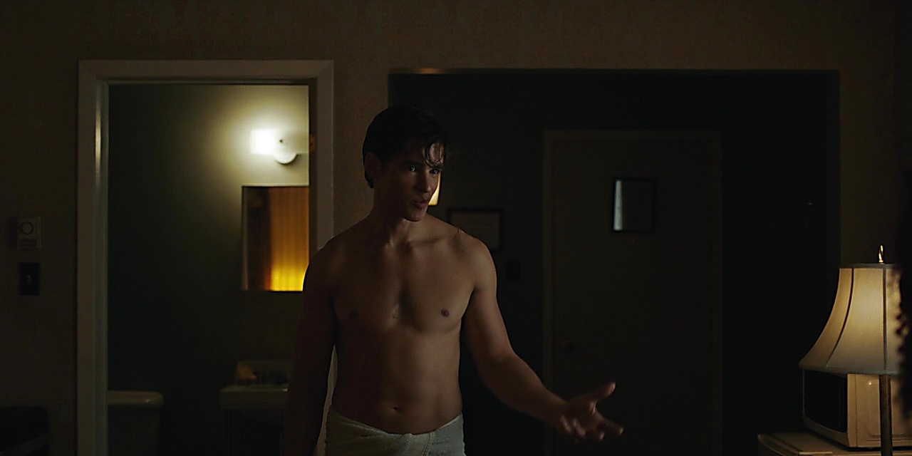 Brenton Thwaites sexy shirtless scene November 2, 2019, 1pm