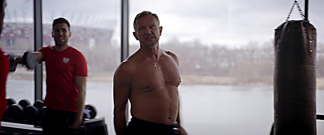 Cezary Pazura sexy shirtless scene January 12, 2022, 5am