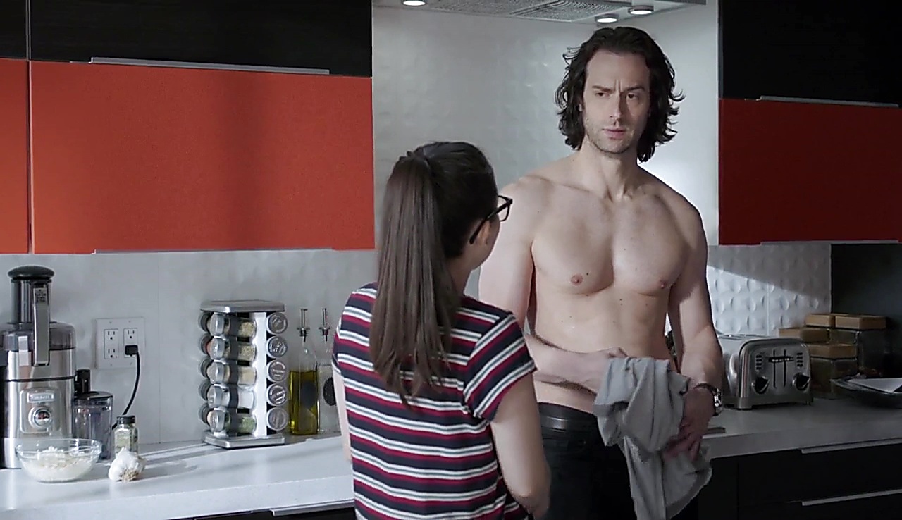 Chris D Elia sexy shirtless scene February 19, 2018, 12pm