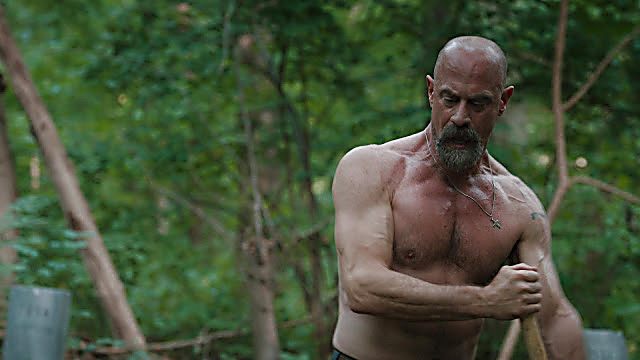 Christopher Meloni sexy shirtless scene November 28, 2021, 7am