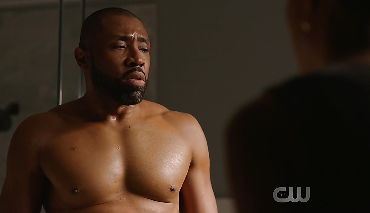 Cress Williams sexy shirtless scene January 24, 2018, 11am
