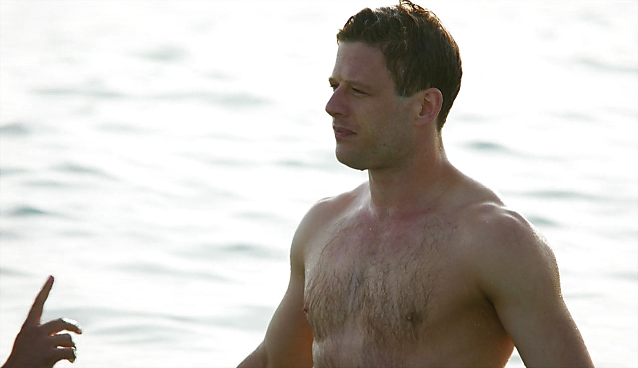 David Dencik sexy shirtless scene January 3, 2018, 1pm