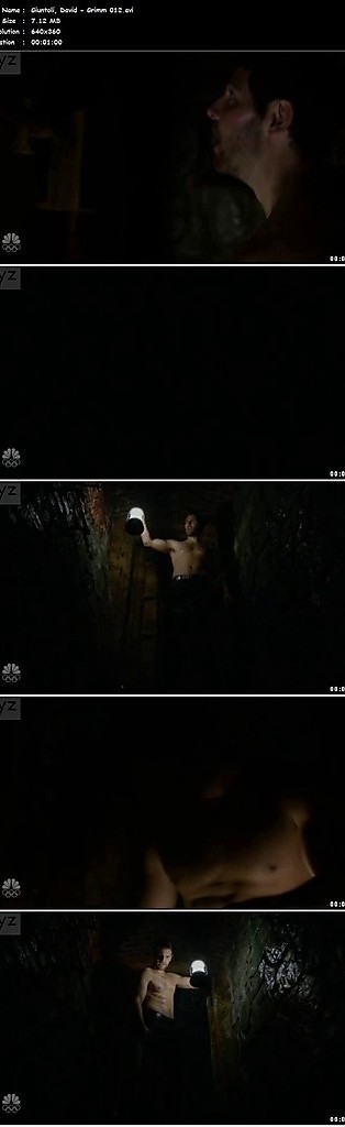 David Giuntoli sexy shirtless scene March 29, 2016, 8pm