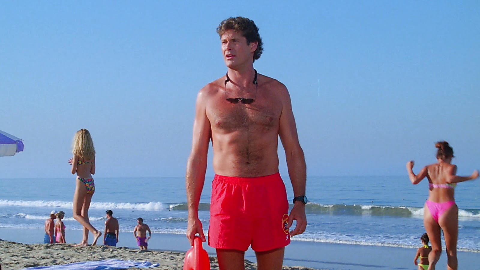 David Hasselhoff sexy shirtless scene June 1, 2019, 2pm