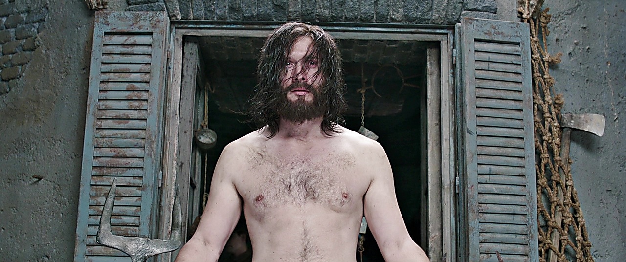 David Oakes sexy shirtless scene November 10, 2018, 5am
