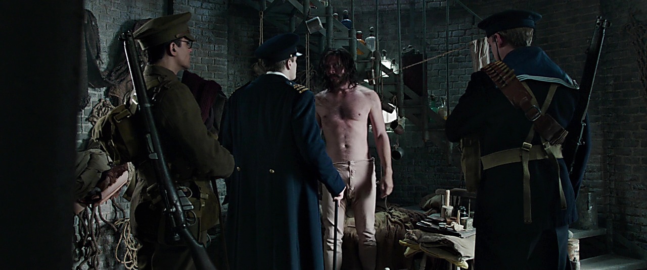 David Oakes sexy shirtless scene November 10, 2018, 5am