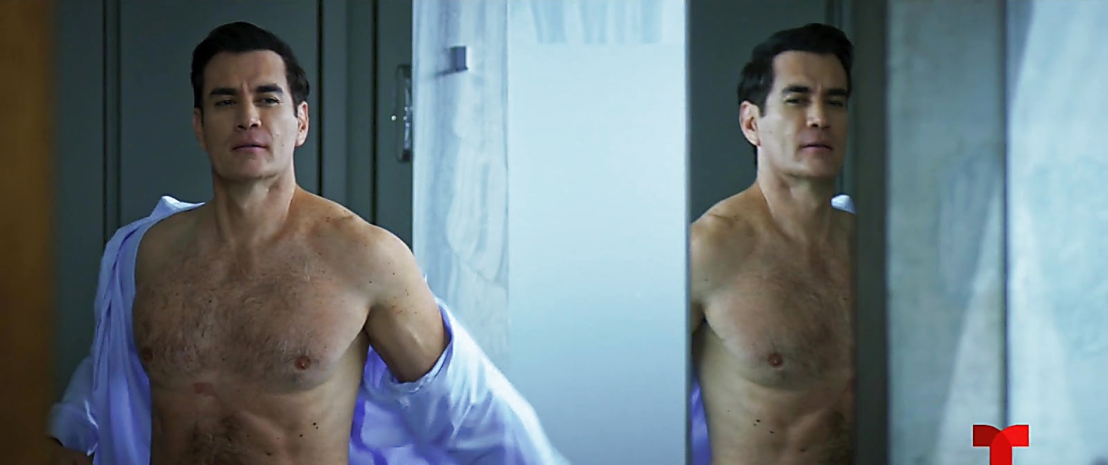 David Zepeda sexy shirtless scene July 24, 2020, 4am