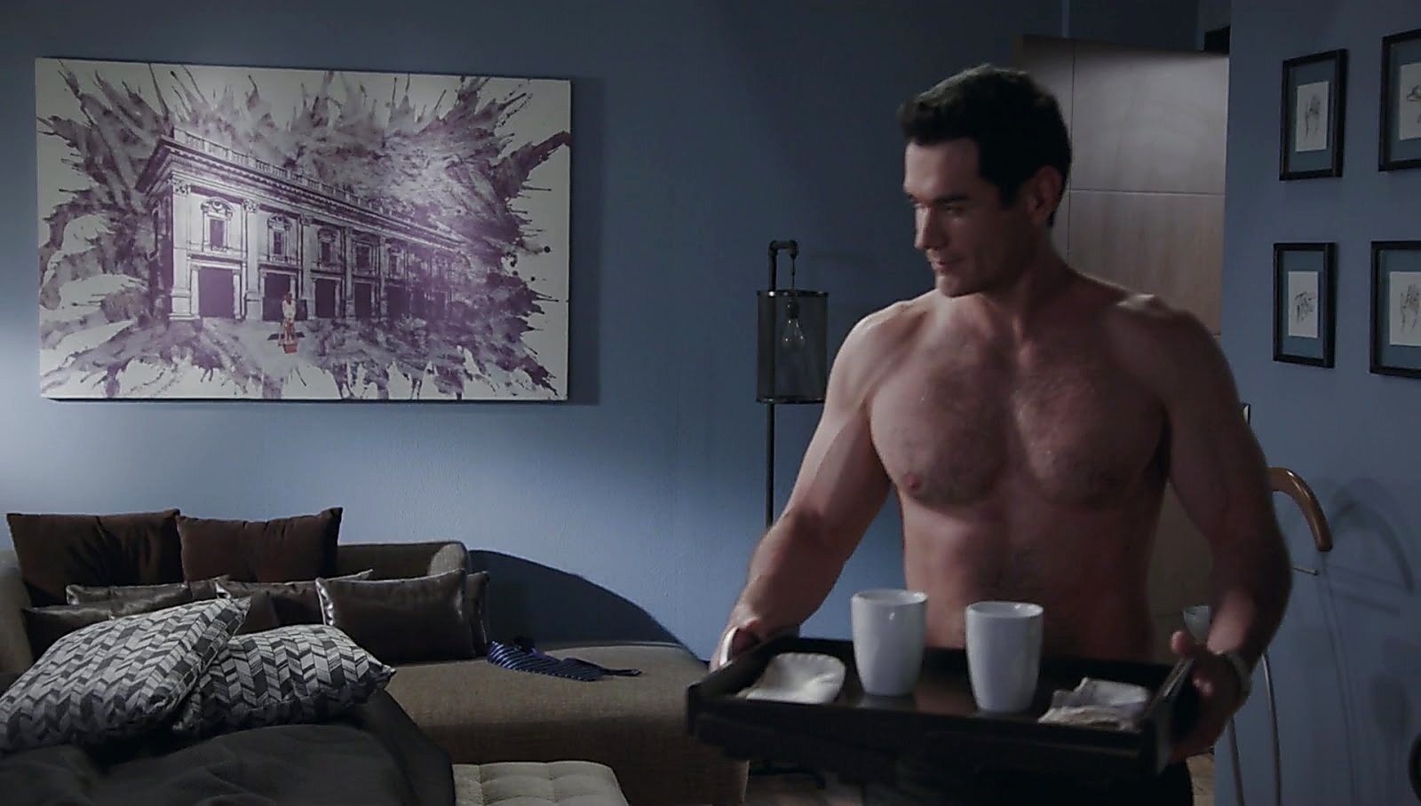 David Zepeda sexy shirtless scene June 9, 2018, 11am