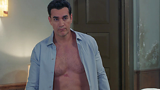David Zepeda sexy shirtless scene January 21, 2021, 6am