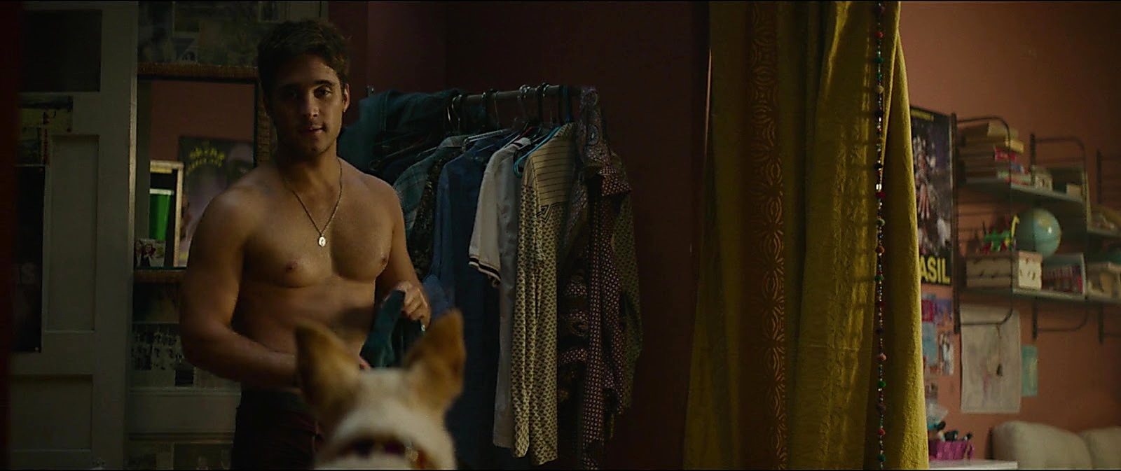 Diego Boneta sexy shirtless scene February 29, 2020, 6am
