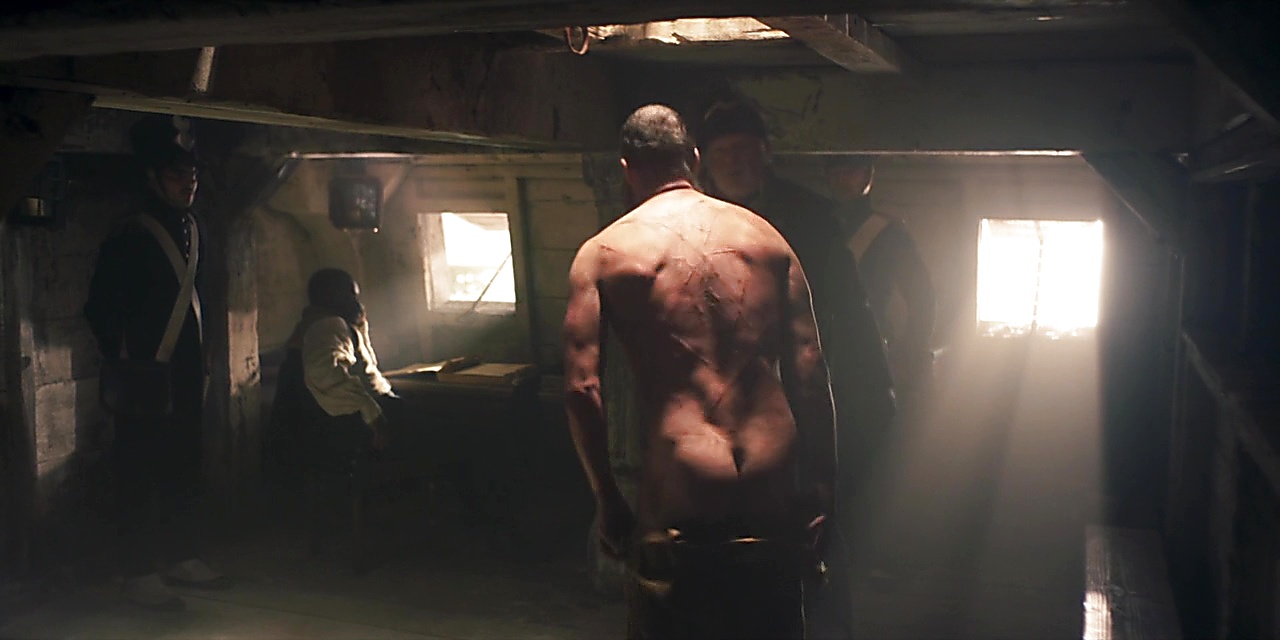 Dominic West sexy shirtless scene December 31, 2018, 11am