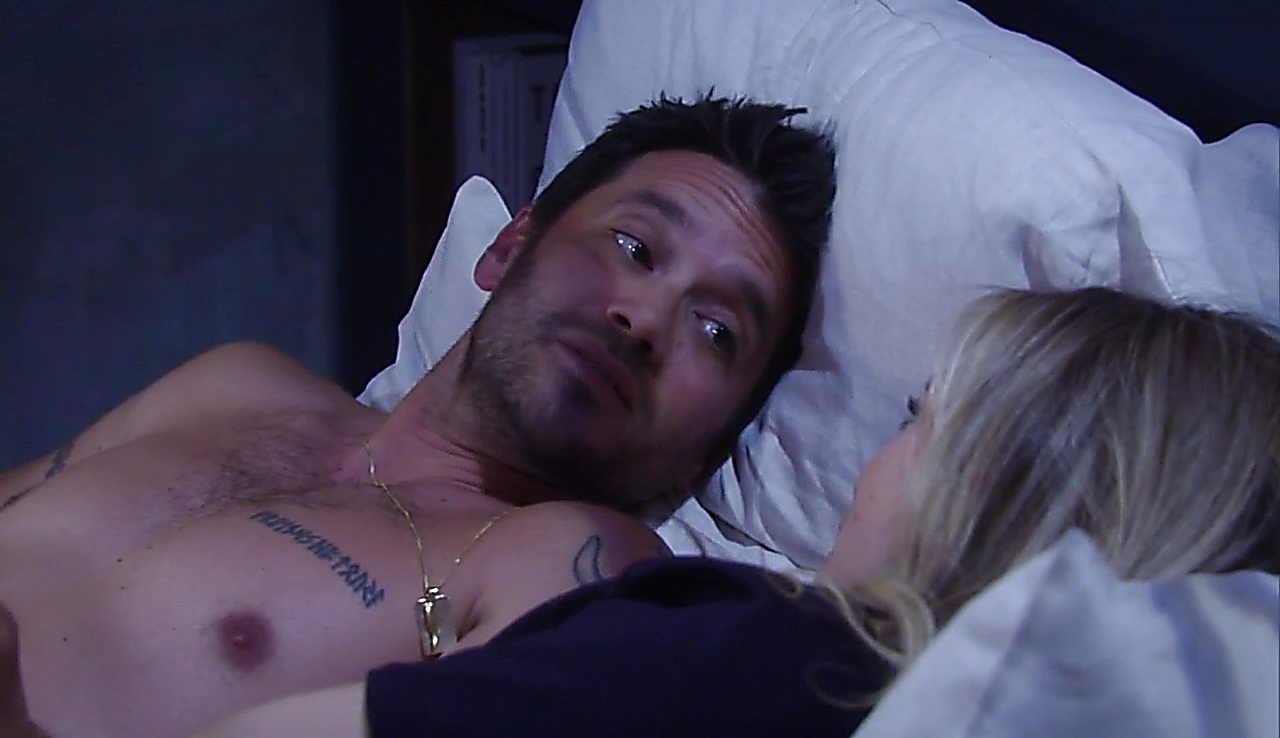 Dominic Zamprogna sexy shirtless scene April 18, 2018, 12pm