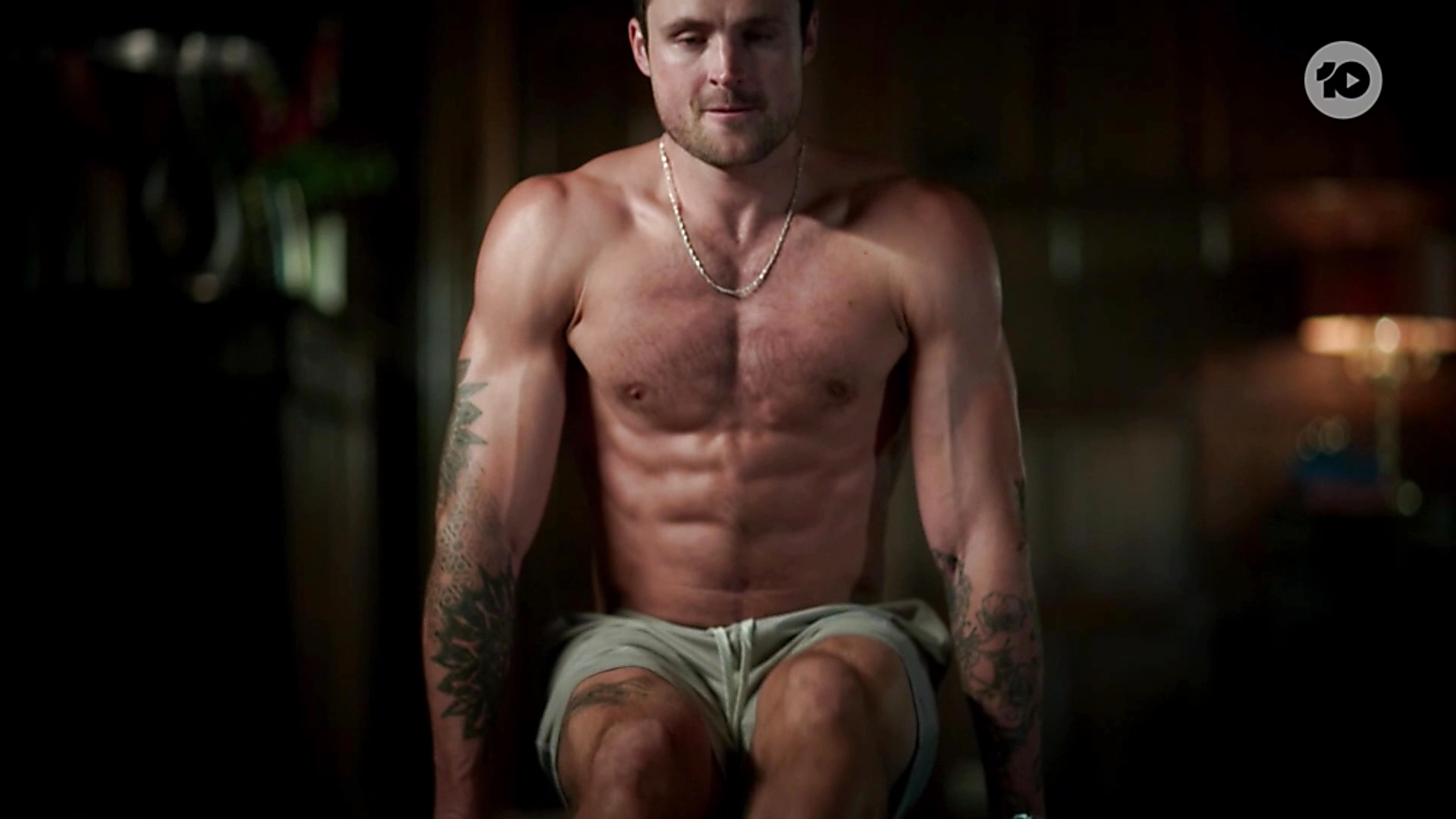 Dylan Efron sexy shirtless scene February 21, 2025, 11pm