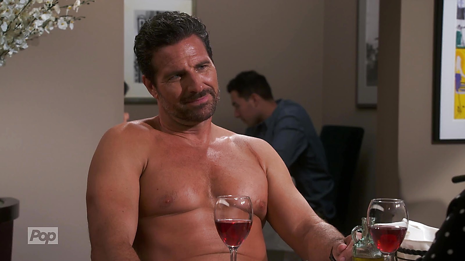 Ed Quinn sexy shirtless scene April 17, 2020, 8am