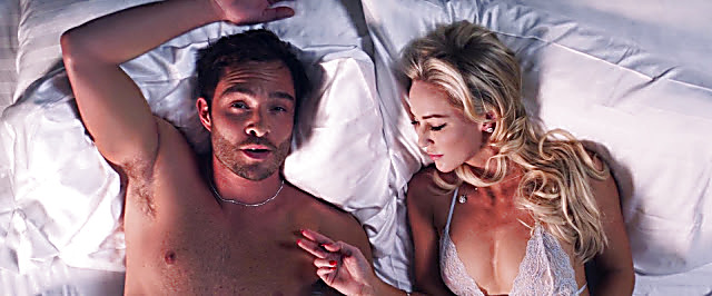 Ed Westwick sexy shirtless scene February 12, 2021, 6am
