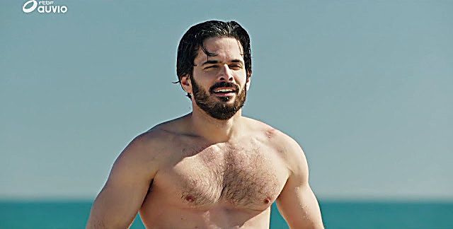 Edouard Collin sexy shirtless scene June 21, 2023, 12pm