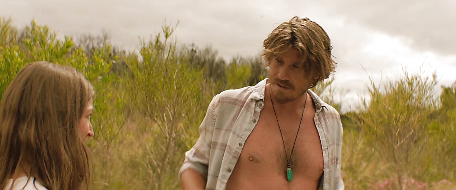 Garrett Hedlund sexy shirtless scene July 17, 2020, 3pm