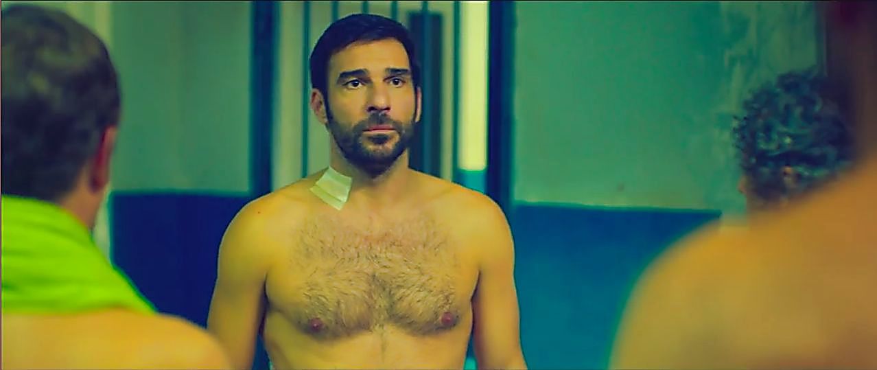 Giampaolo Morelli sexy shirtless scene November 22, 2017, 12pm
