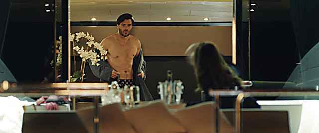 Giulio Berruti sexy shirtless scene January 24, 2023, 8am