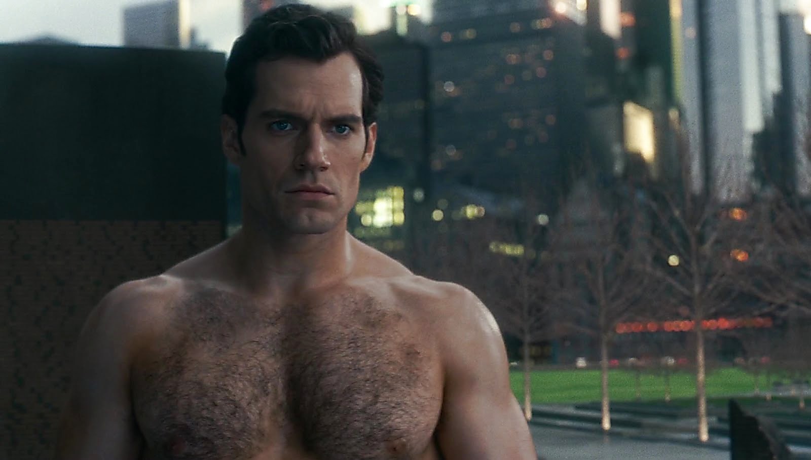 Henry Cavill sexy shirtless scene February 13, 2018, 11am