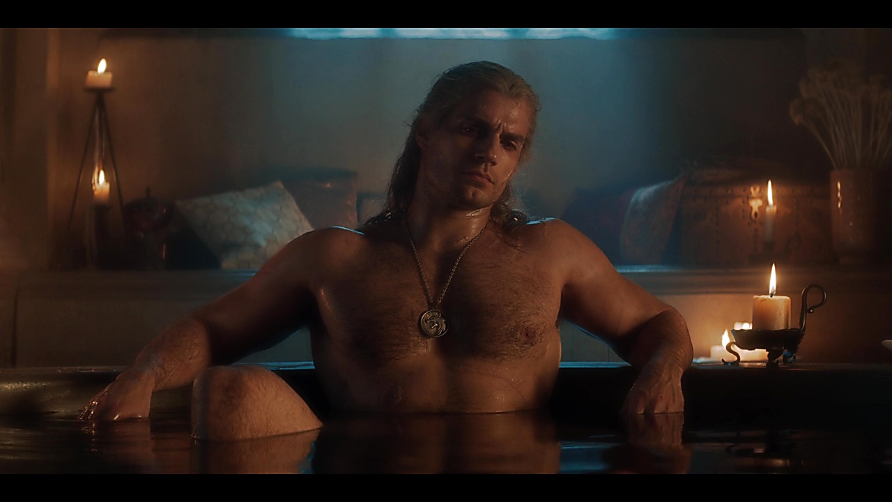 Henry Cavill sexy shirtless scene December 20, 2019, 6am