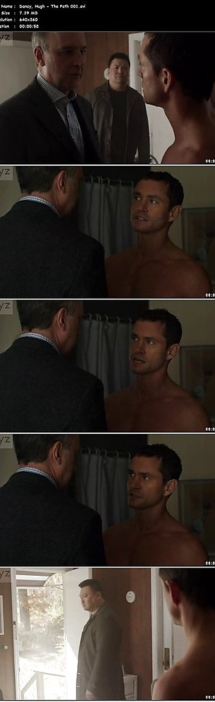 Hugh Dancy sexy shirtless scene June 28, 2016, 8pm
