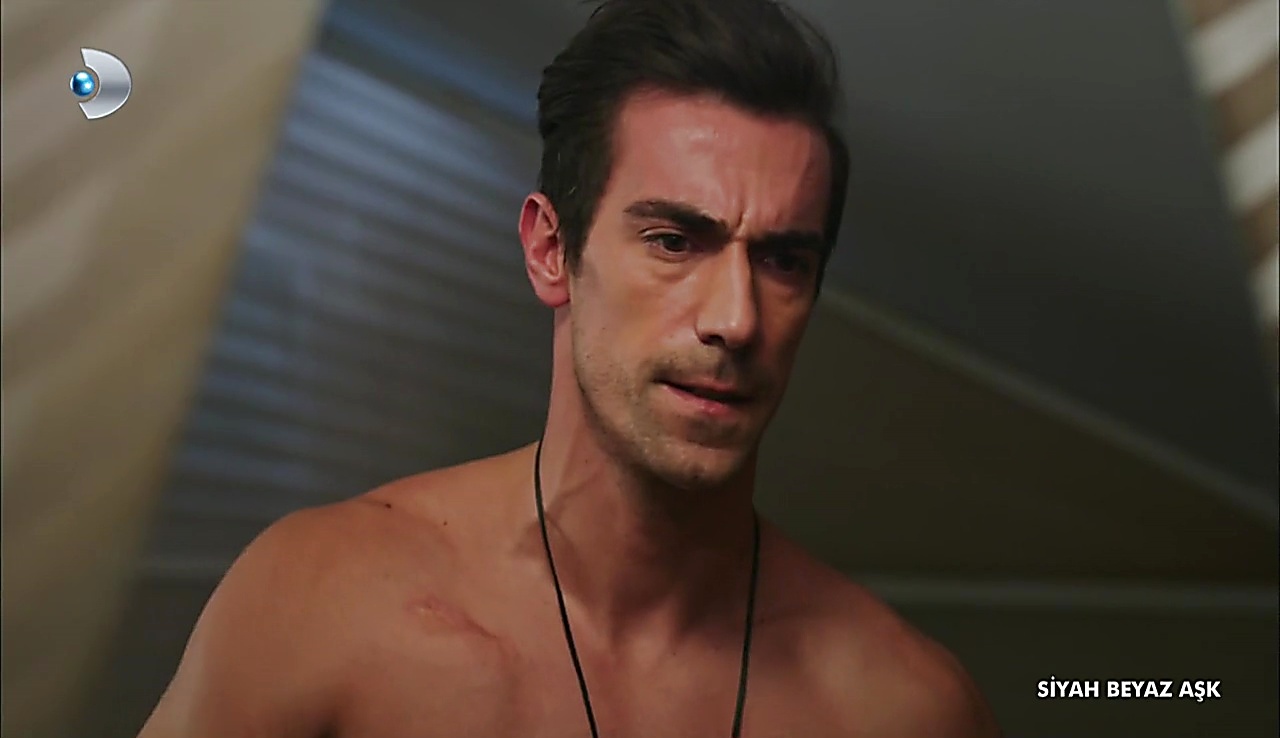 Ibrahim Celikkol sexy shirtless scene January 2, 2018, 1pm