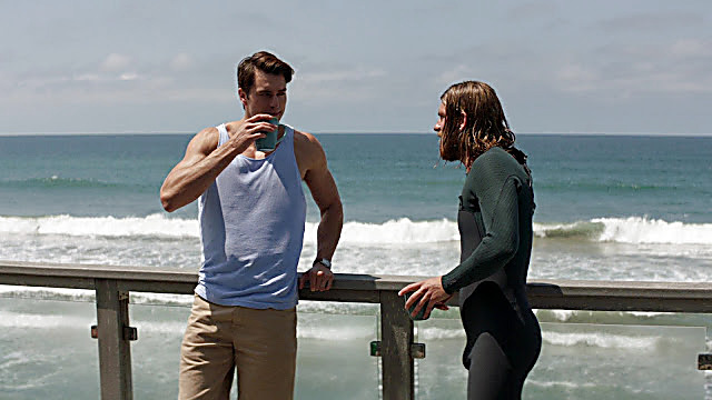 Jake Weary sexy shirtless scene June 21, 2022, 8am