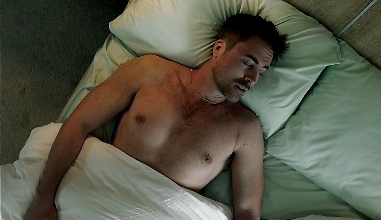James Murray sexy shirtless scene August 15, 2018, 10am
