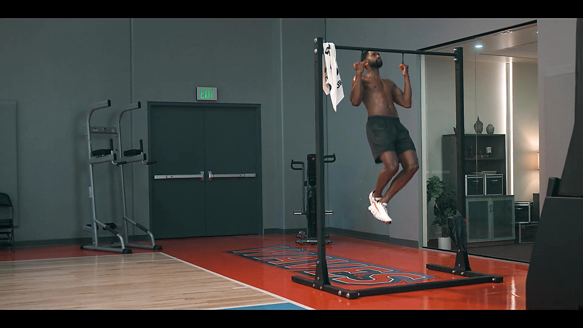 Jay Ellis sexy shirtless scene February 27, 2025, 6am