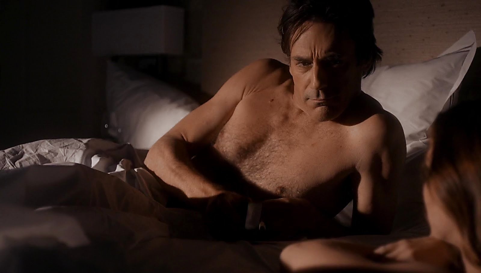 Jon Hamm sexy shirtless scene October 9, 2017, 1pm