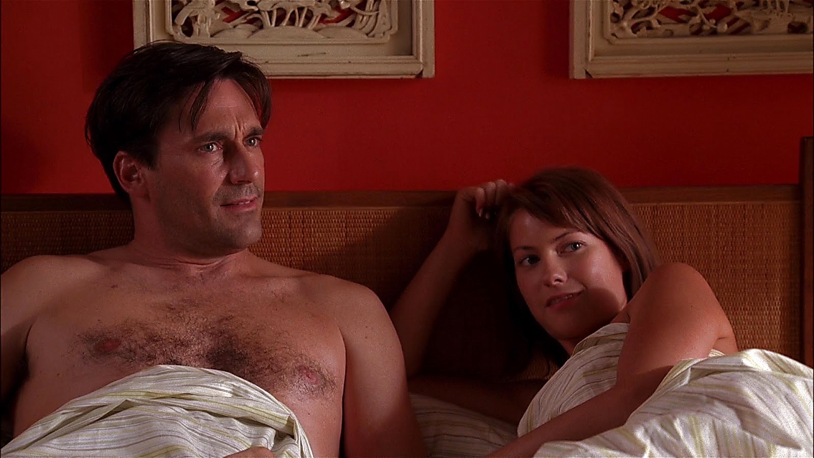 Jon Hamm sexy shirtless scene July 10, 2020, 3pm
