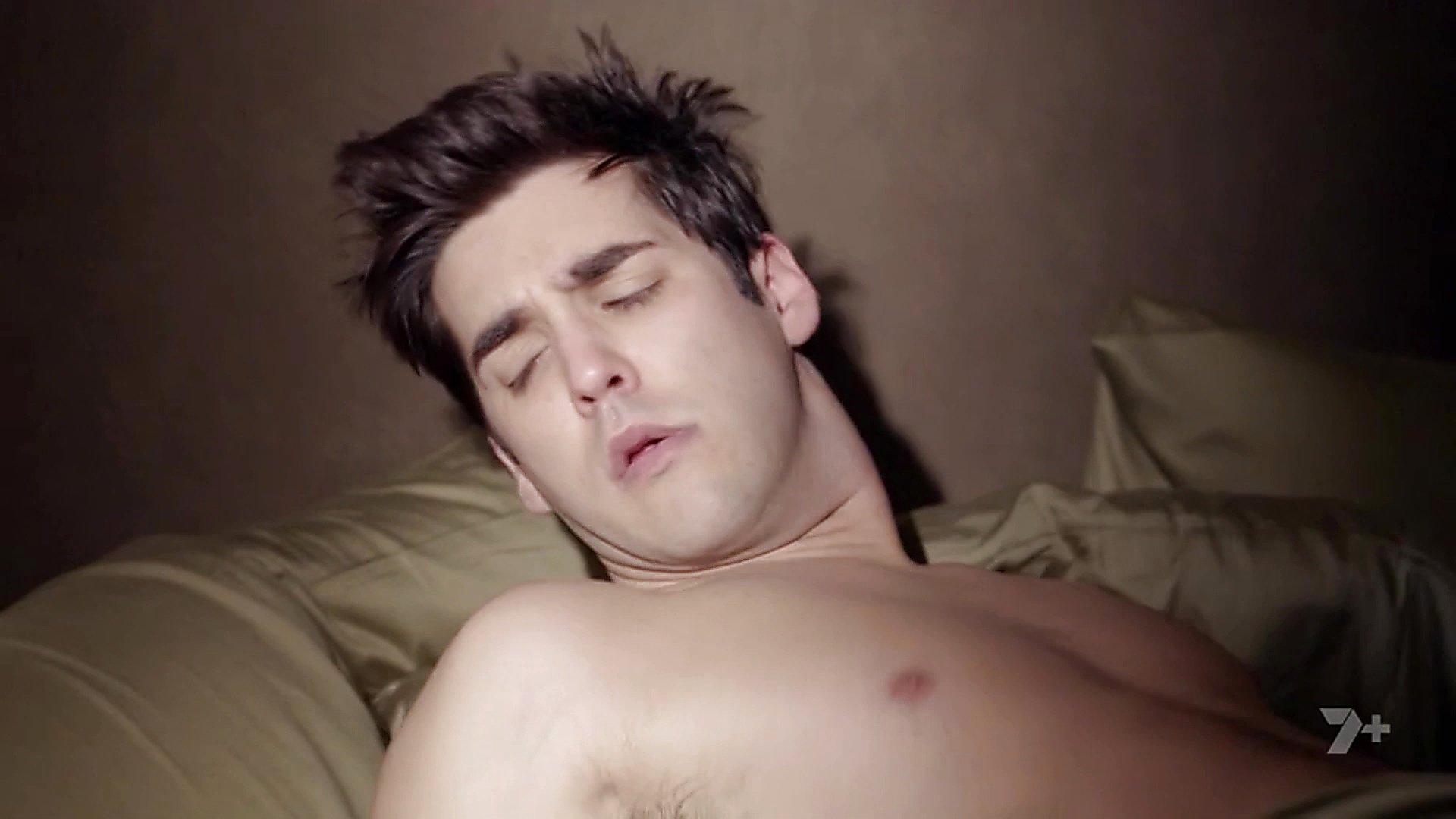 Jordan Bridges sexy shirtless scene February 26, 2025, 6am