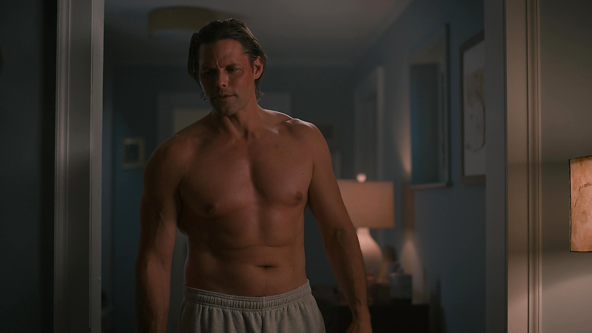Justin Bruening sexy shirtless scene February 12, 2025, 10pm