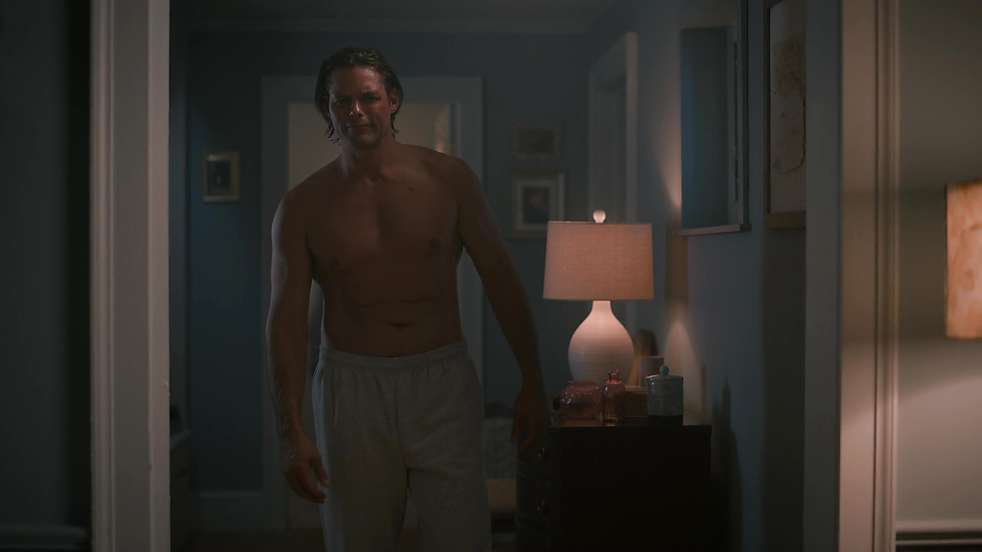 Justin Bruening sexy shirtless scene February 12, 2025, 10pm