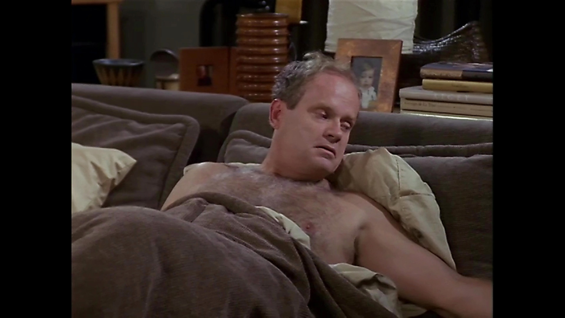 Kelsey Grammer sexy shirtless scene February 25, 2025, 5am