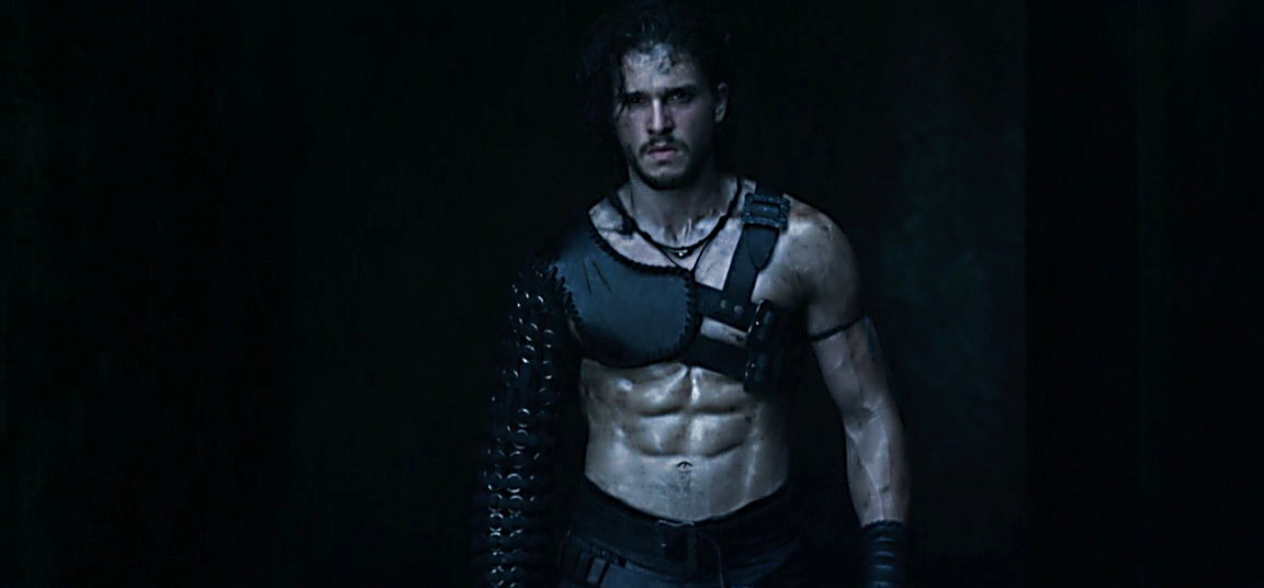 Kit Harington sexy shirtless scene May 16, 2014, 7pm