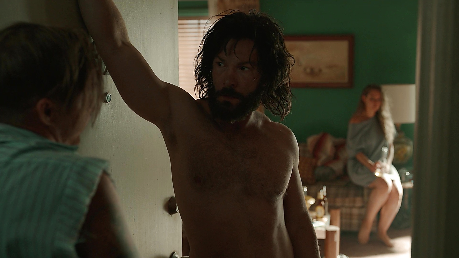 Kyle Schmid sexy shirtless scene February 15, 2025, 12pm