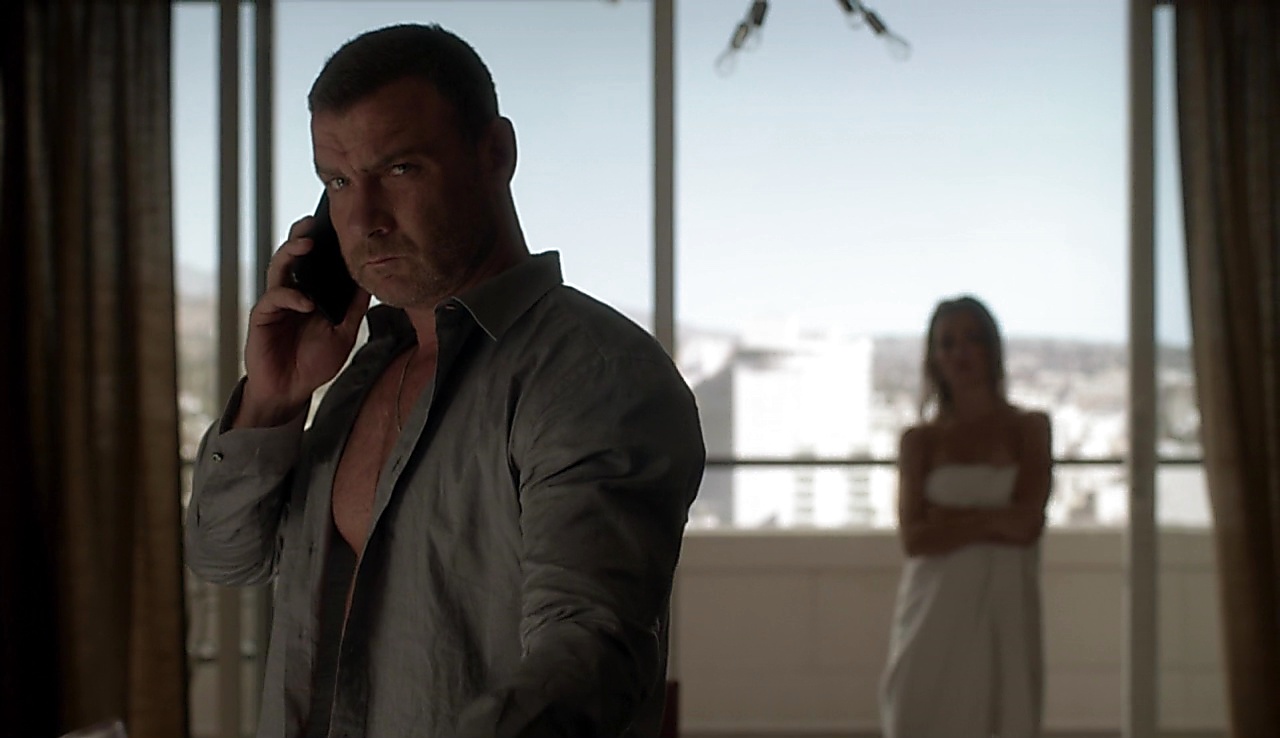 Liev Schreiber sexy shirtless scene October 9, 2017, 1pm