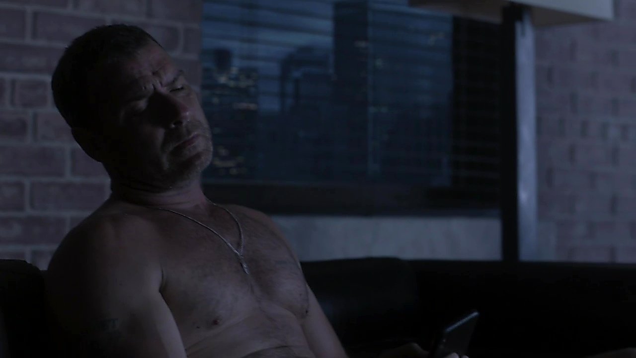 Liev Schreiber sexy shirtless scene December 2, 2018, 10am