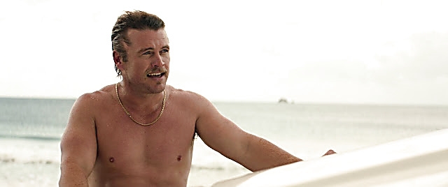 Luke Hemsworth sexy shirtless scene October 20, 2022, 1am