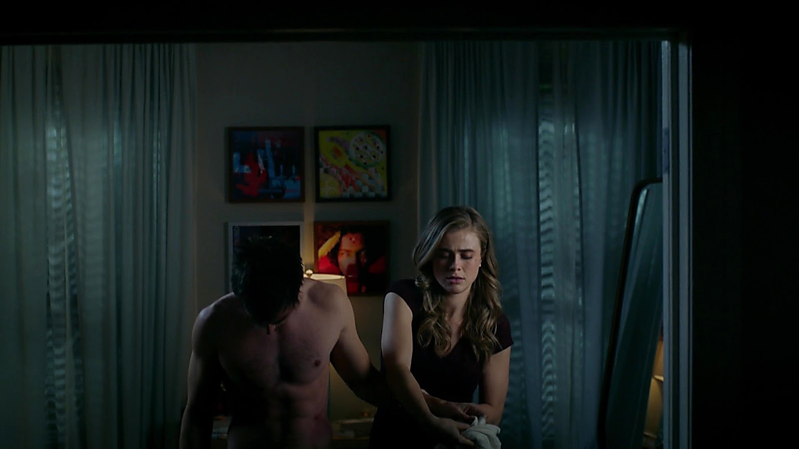 Matt Long sexy shirtless scene April 18, 2020, 1pm