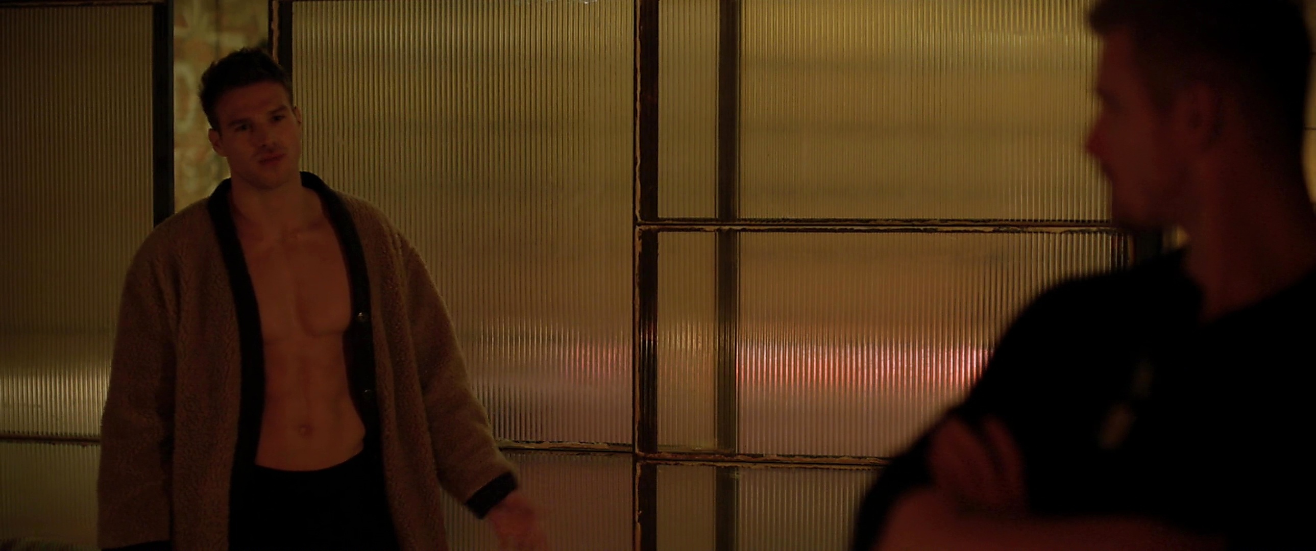 Matthew Noszka sexy shirtless scene February 15, 2025, 6am