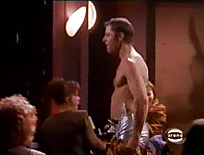 Maxwell Caulfield sexy shirtless scene March 4, 2025, 11pm