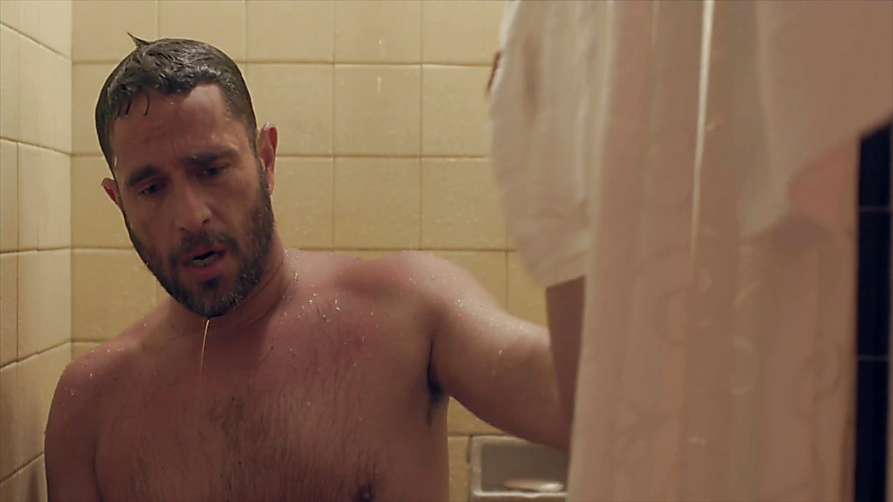 Michel Brown sexy shirtless scene December 5, 2018, 1pm