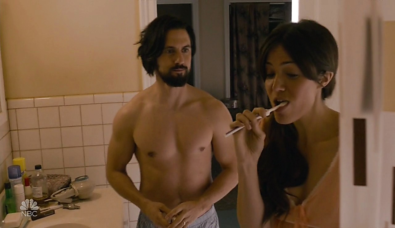 Milo Ventimiglia sexy shirtless scene February 9, 2017, 3pm