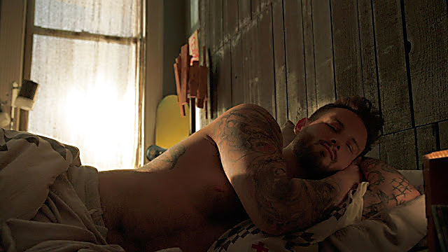 Nico Tortorella sexy shirtless scene April 15, 2021, 3am