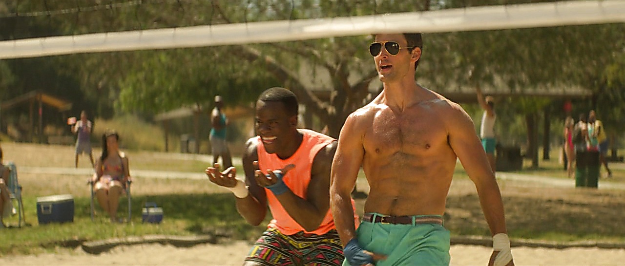 Parker Young sexy shirtless scene November 15, 2017, 12pm