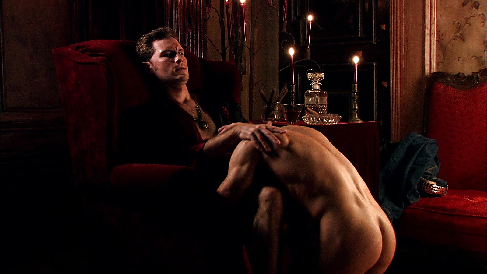 Peter Stickles sexy shirtless scene November 15, 2019, 11am