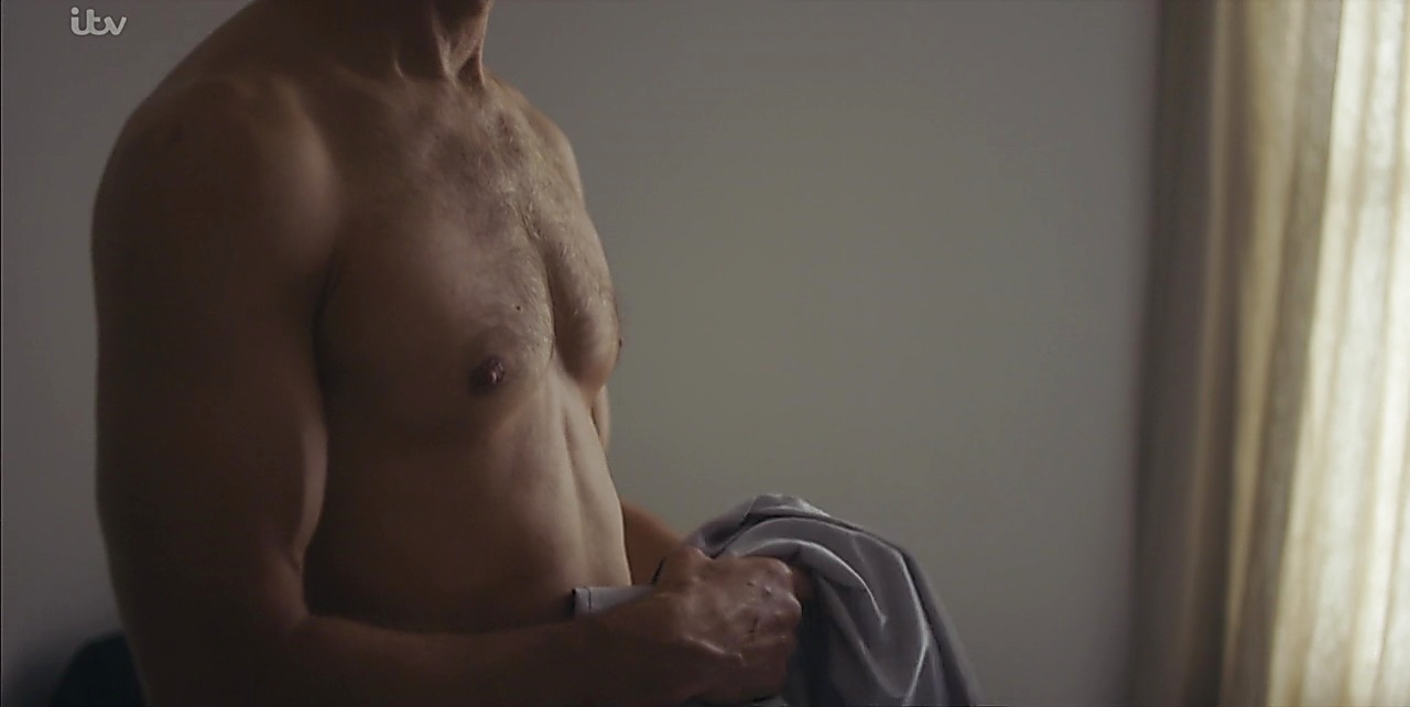 Peter Sullivan sexy shirtless scene March 13, 2018, 11am